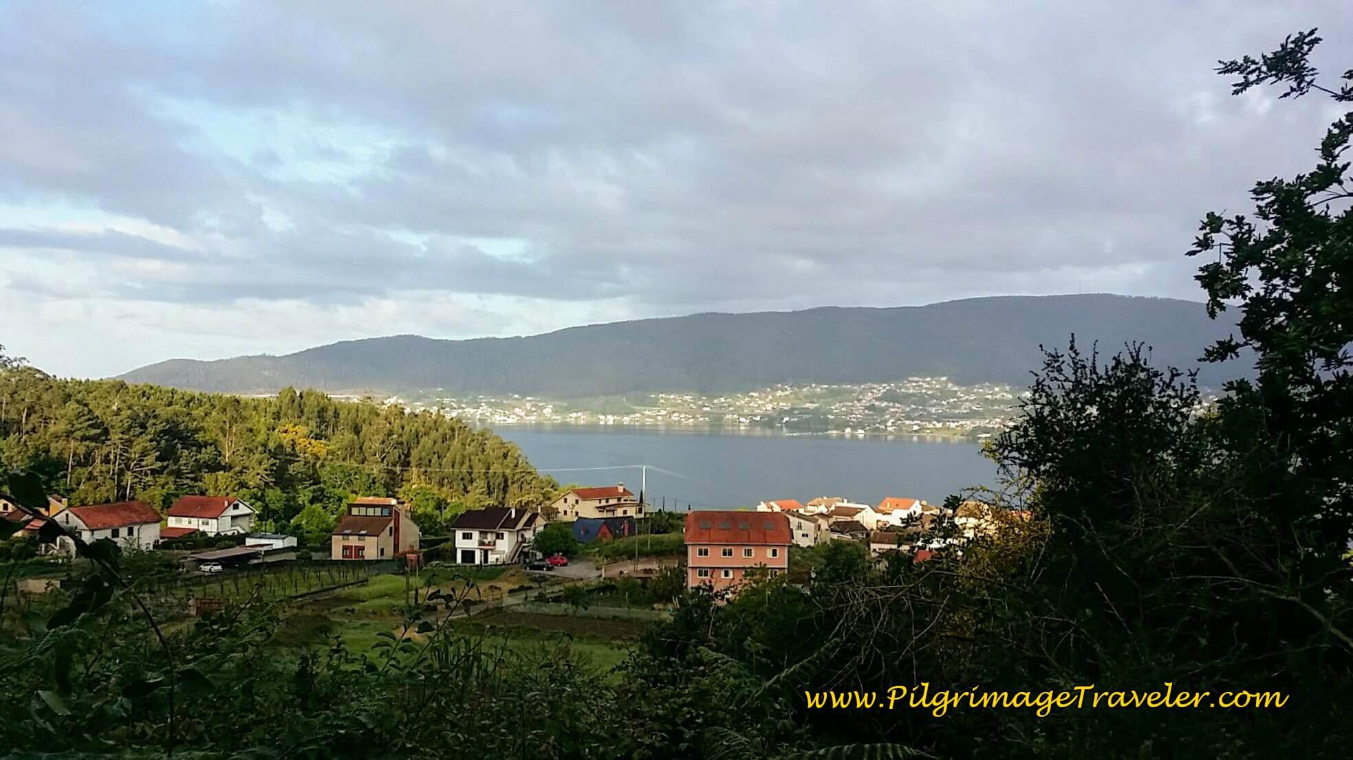 Last View of the Ría de Vigo, day twenty-two on the Camino Portugués