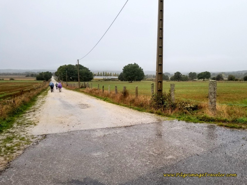Left Turn Westward Onto Long Lane