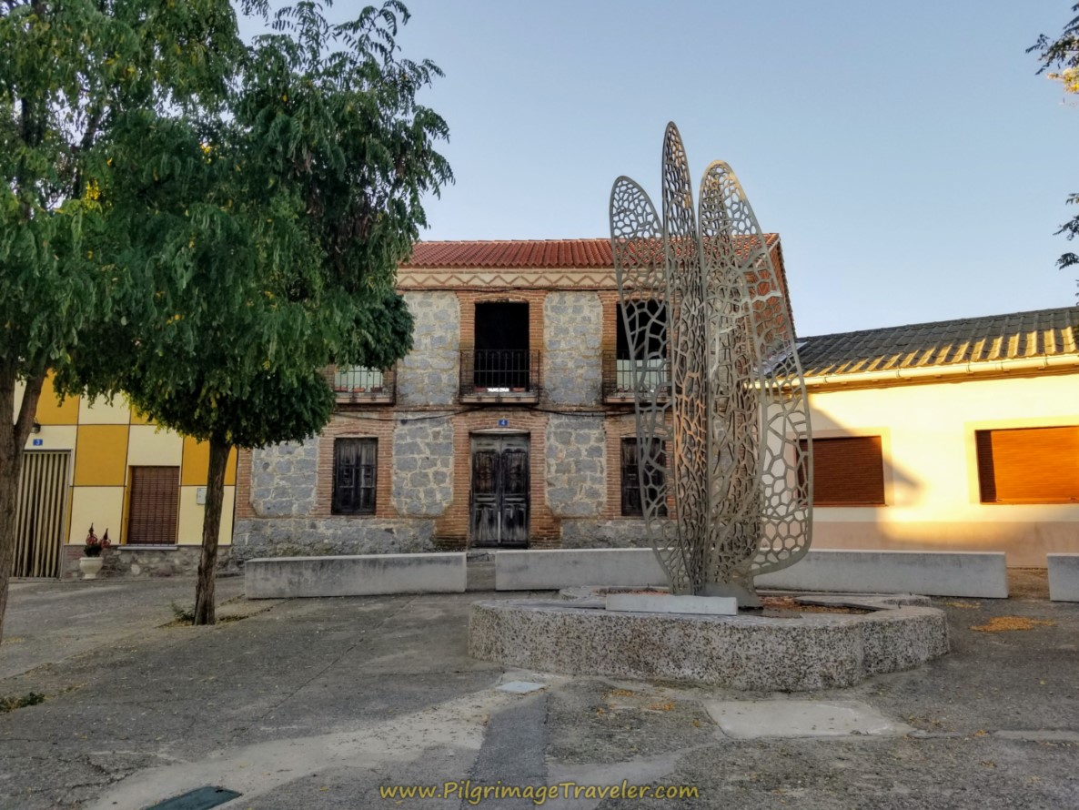 Plaza Constitución on day two of the Camino Teresiano