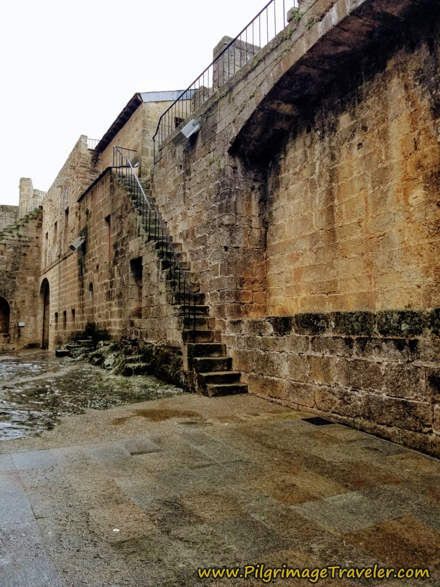 Stairway to Outer Rampart Walls, Castillo de Puebla de Sanabria