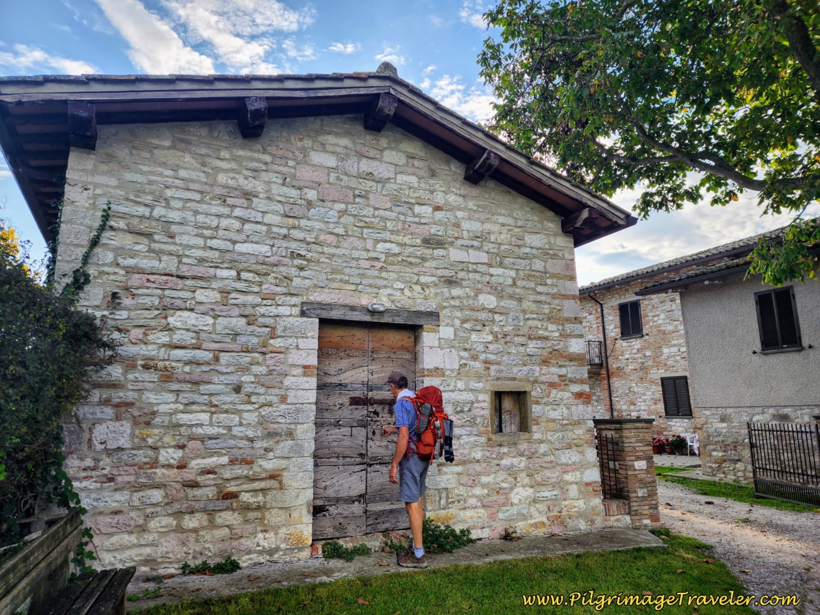 Chiesa Del'Ospidale di San Lazzaro, day eight, Way of St. Francis, Gubbio to Biscina
