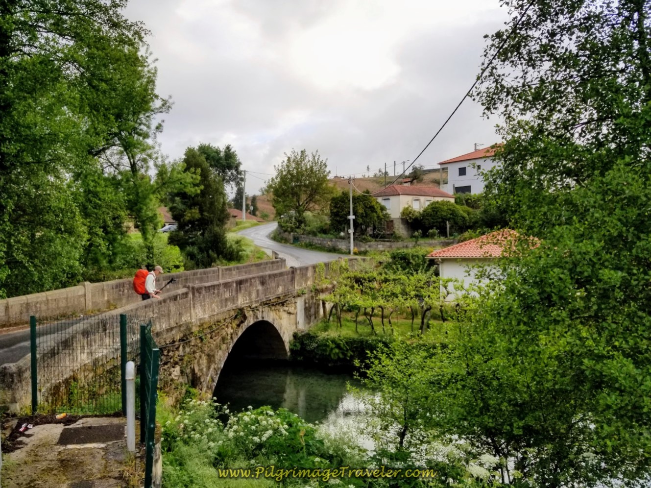 Ponte do Arco da Geia, Roman Bridge on day eighteen on the Central Route of the Portuguese Camino