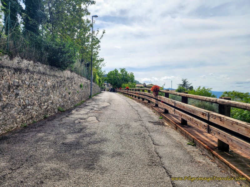 Way of St. Francis: Day Fourteen, Poreta to Spoleto - Onward Road through Bazzano Superiore