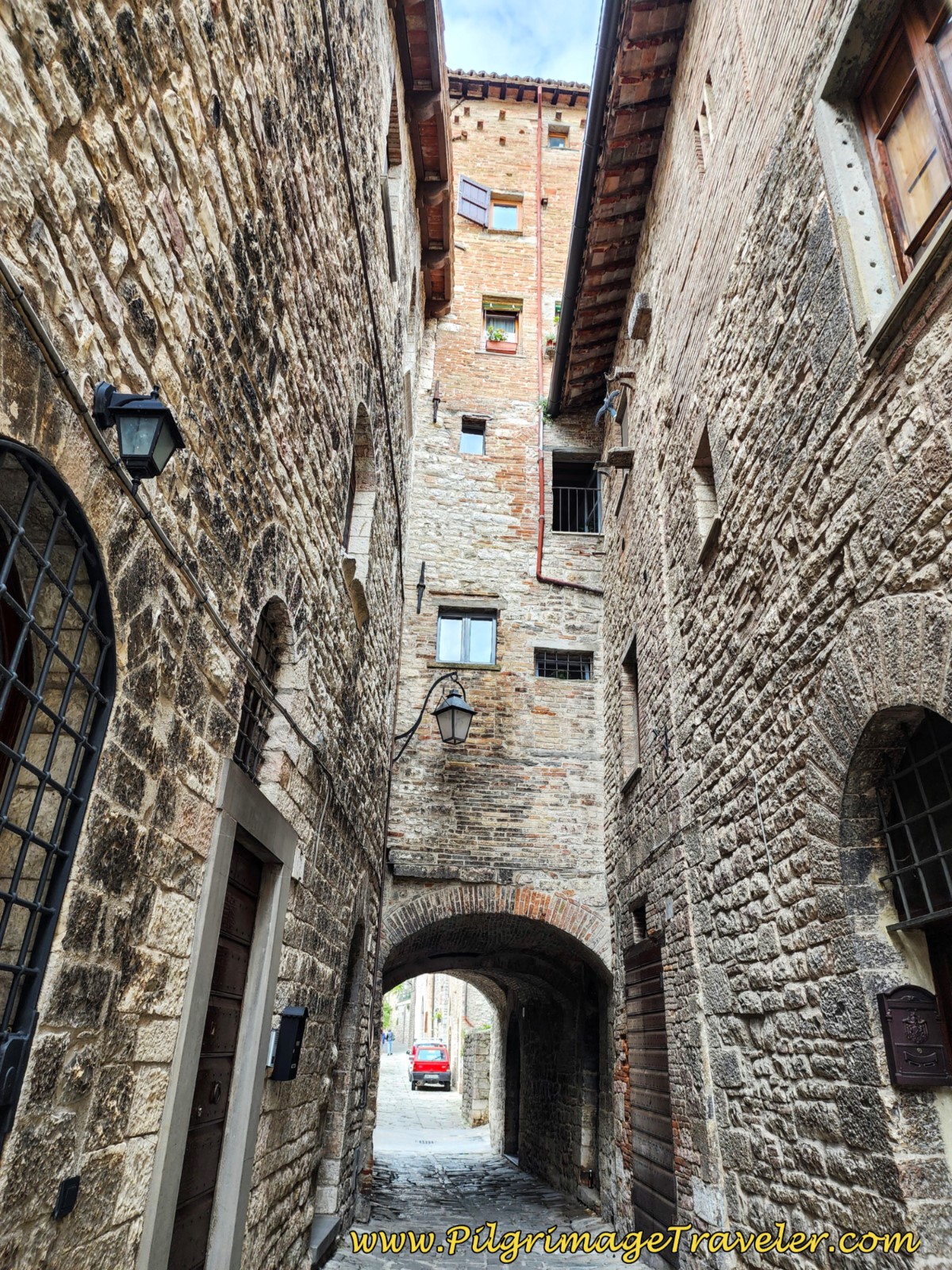 Via Cristini, Gubbio Italy