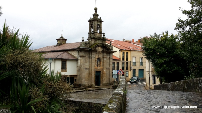 Capilla del Carmen on the Rúa do Carme de Abaixo, Santiago de Compostela, Galicia, Spain