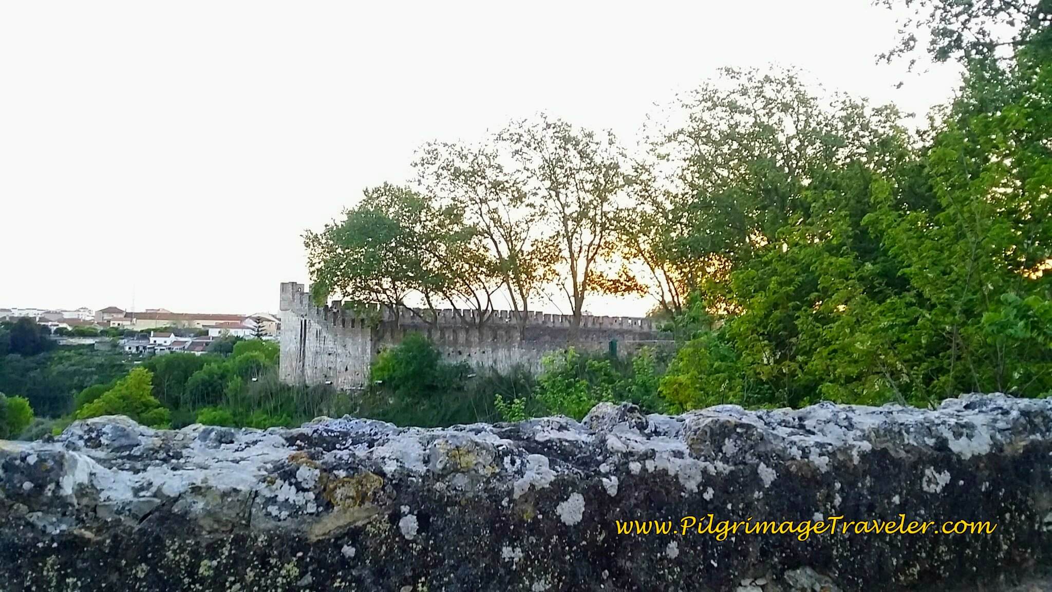 The Old Walls of Santarém, Portugal