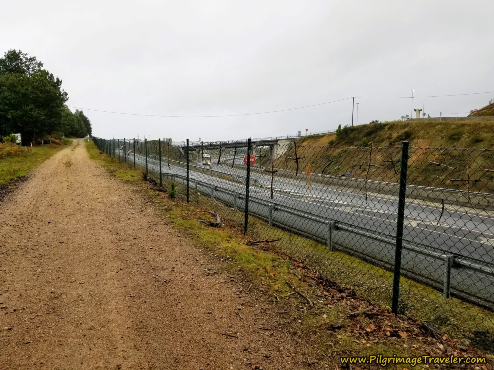 Walk on Parallel Lane Along the AP-53 Walk on Parallel Lane Along the AP-53