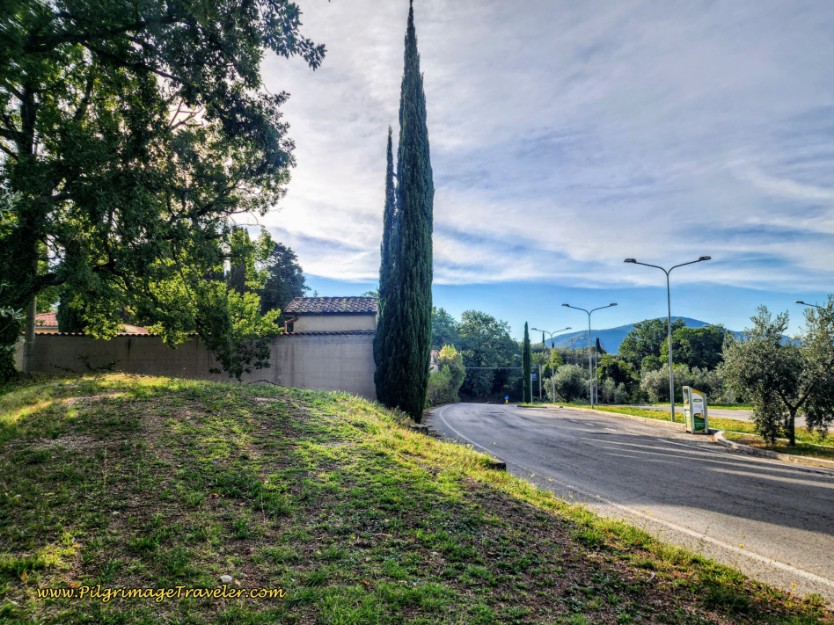 Way of St. Francis: Day Twenty, Poggio San Lorenzo to Ponticelli - Pass Monteleone Sabino Cemetery