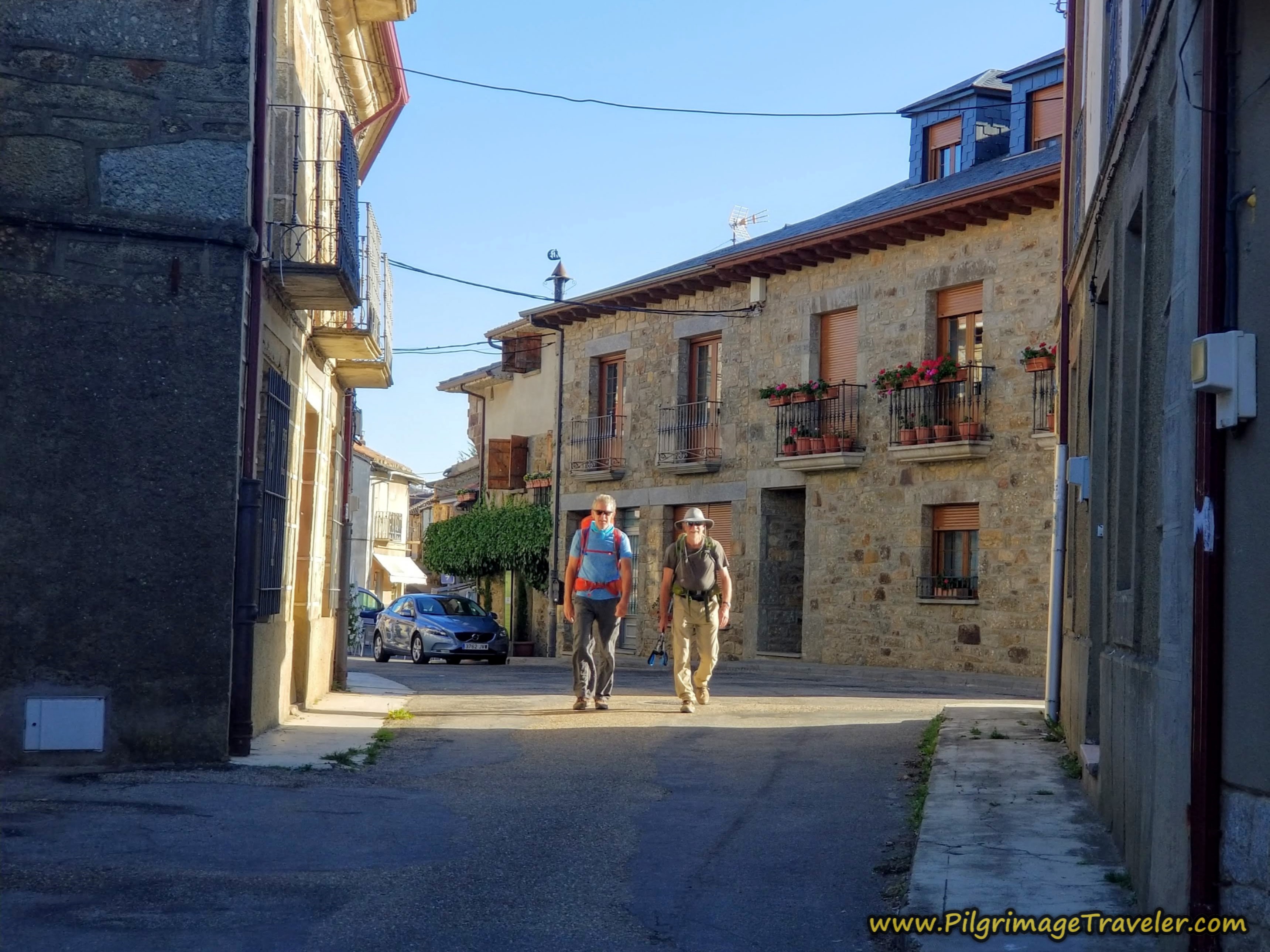 Quaint Mombuey Streets on the Camino Sanabrés from Rionegro del Puente to Entrepeñas