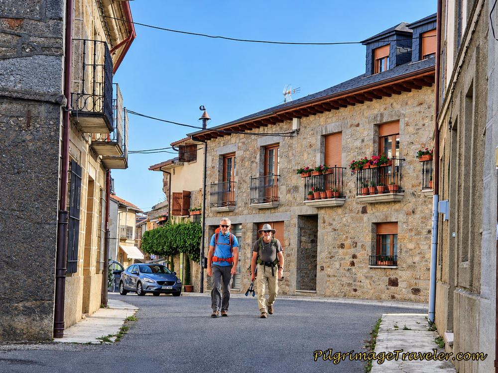 Rich and Norm Walk Quaint Mombuey Streets