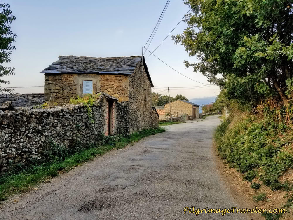 Leaving the Quaint Town of Asturianos