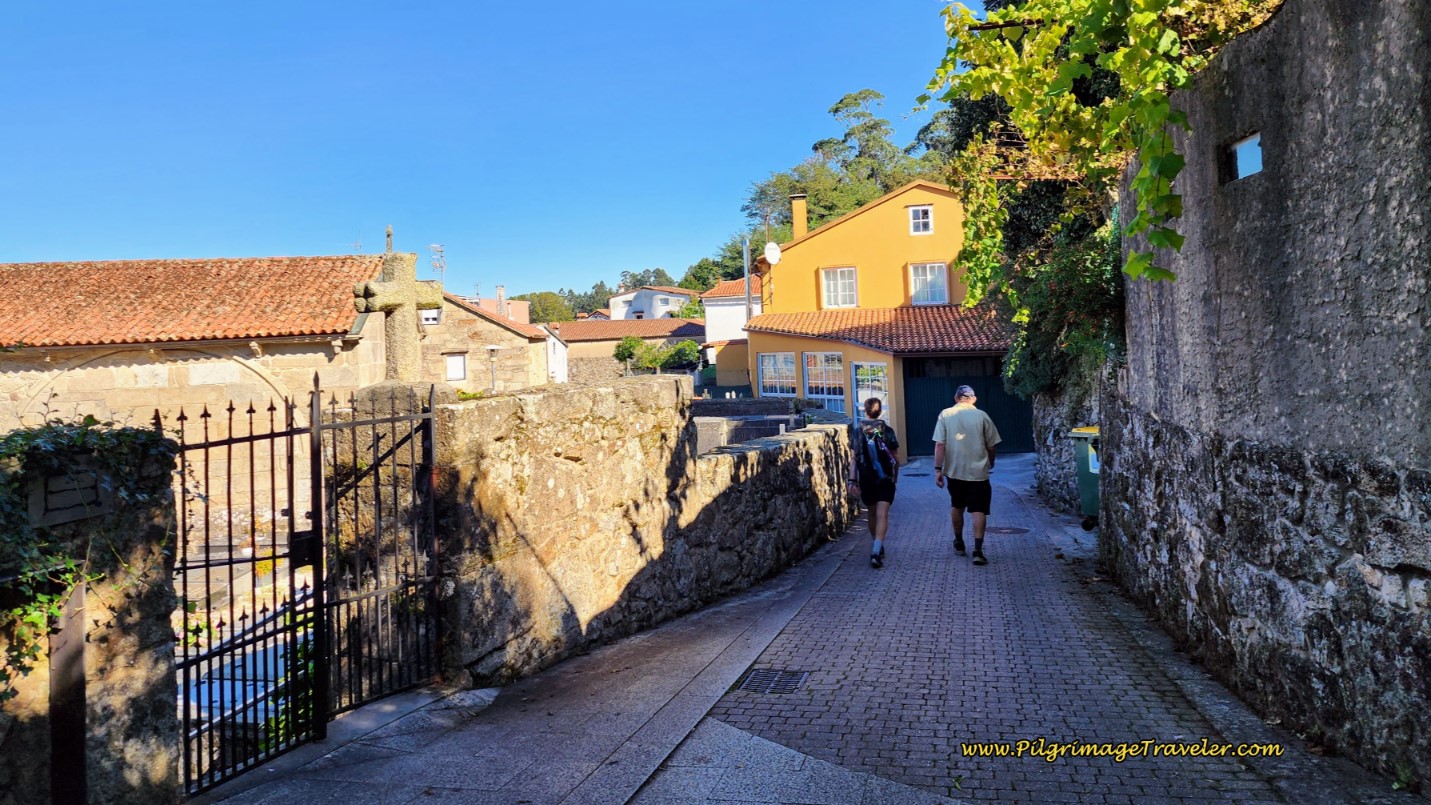 Down the Hill on the Rúa do Pilar