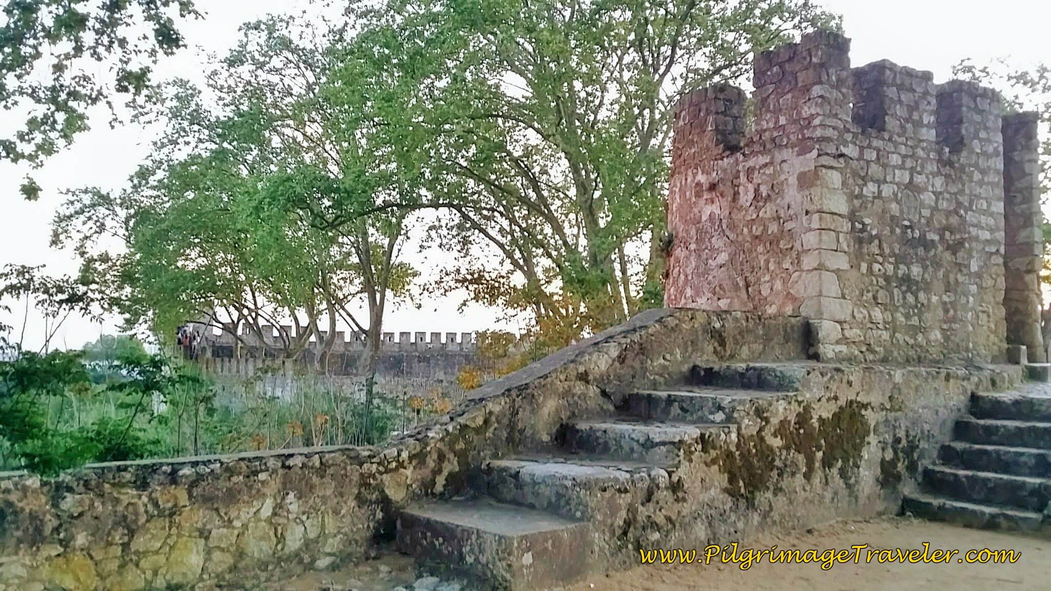 More Remnants of the Citadel in the Portas do Sol, Santarém, Portugal