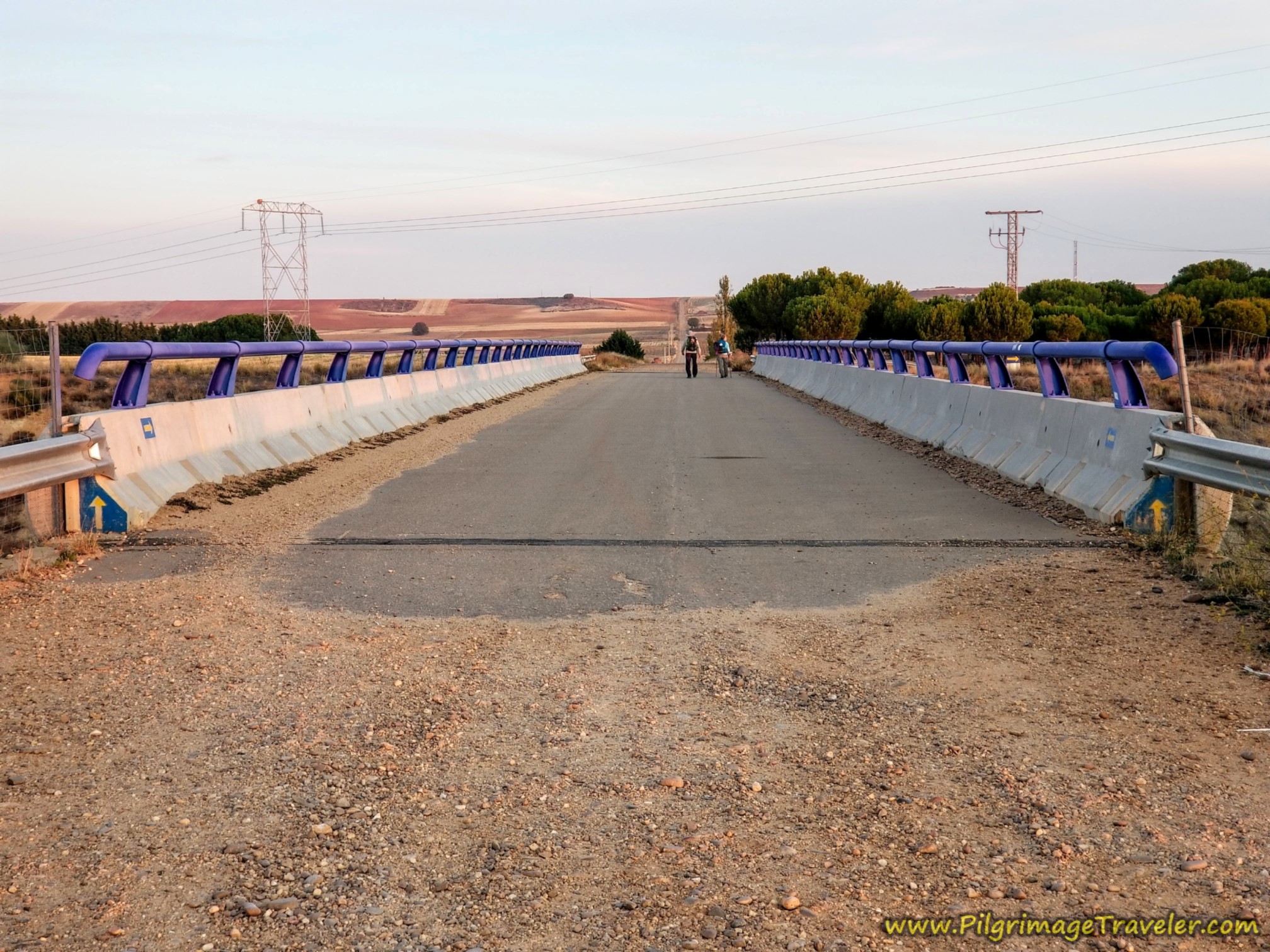 Cross the A-11 on a Bridge
