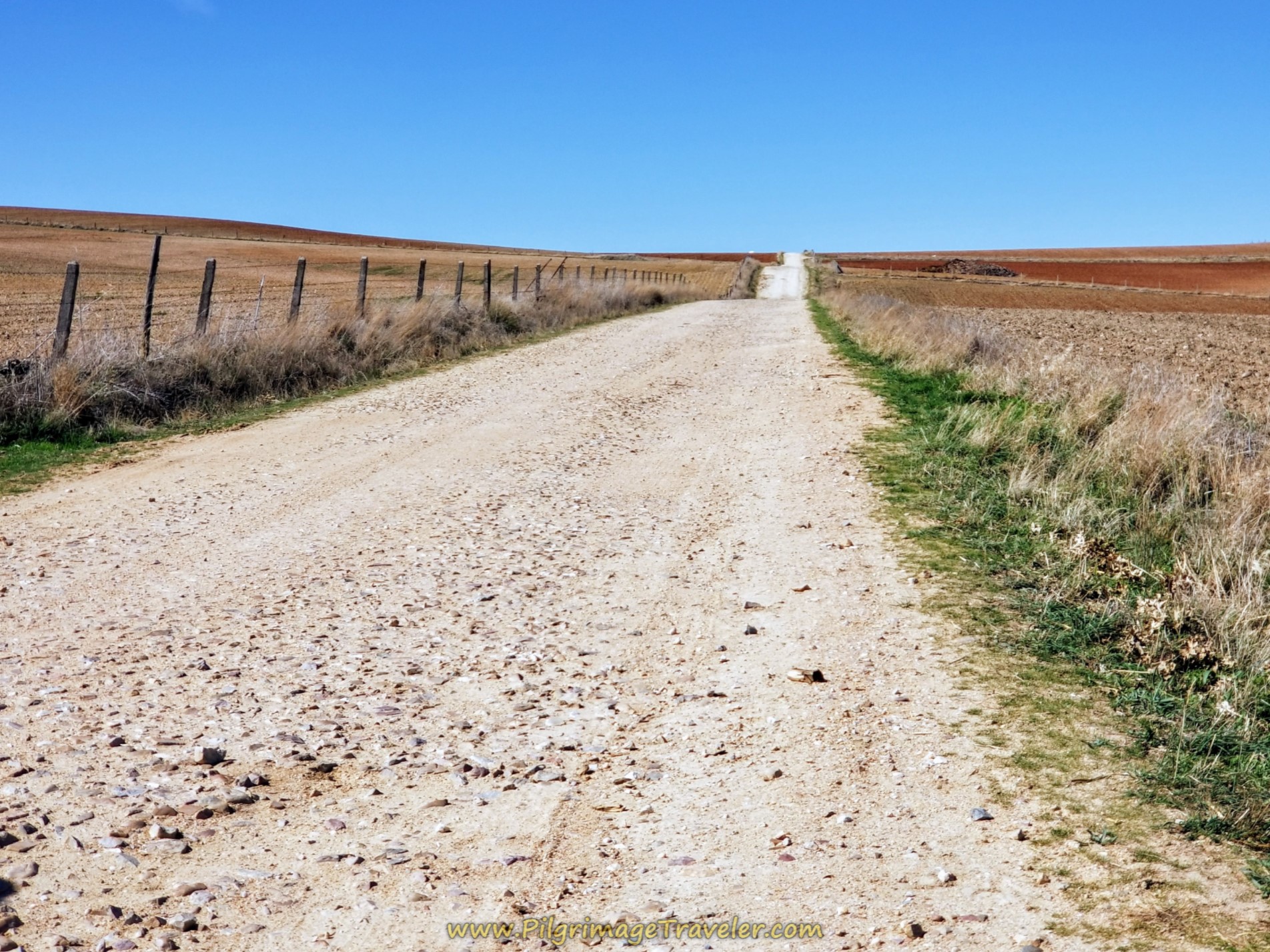 Steep, Hot and Open Climb, on the way to Alba de Tormes