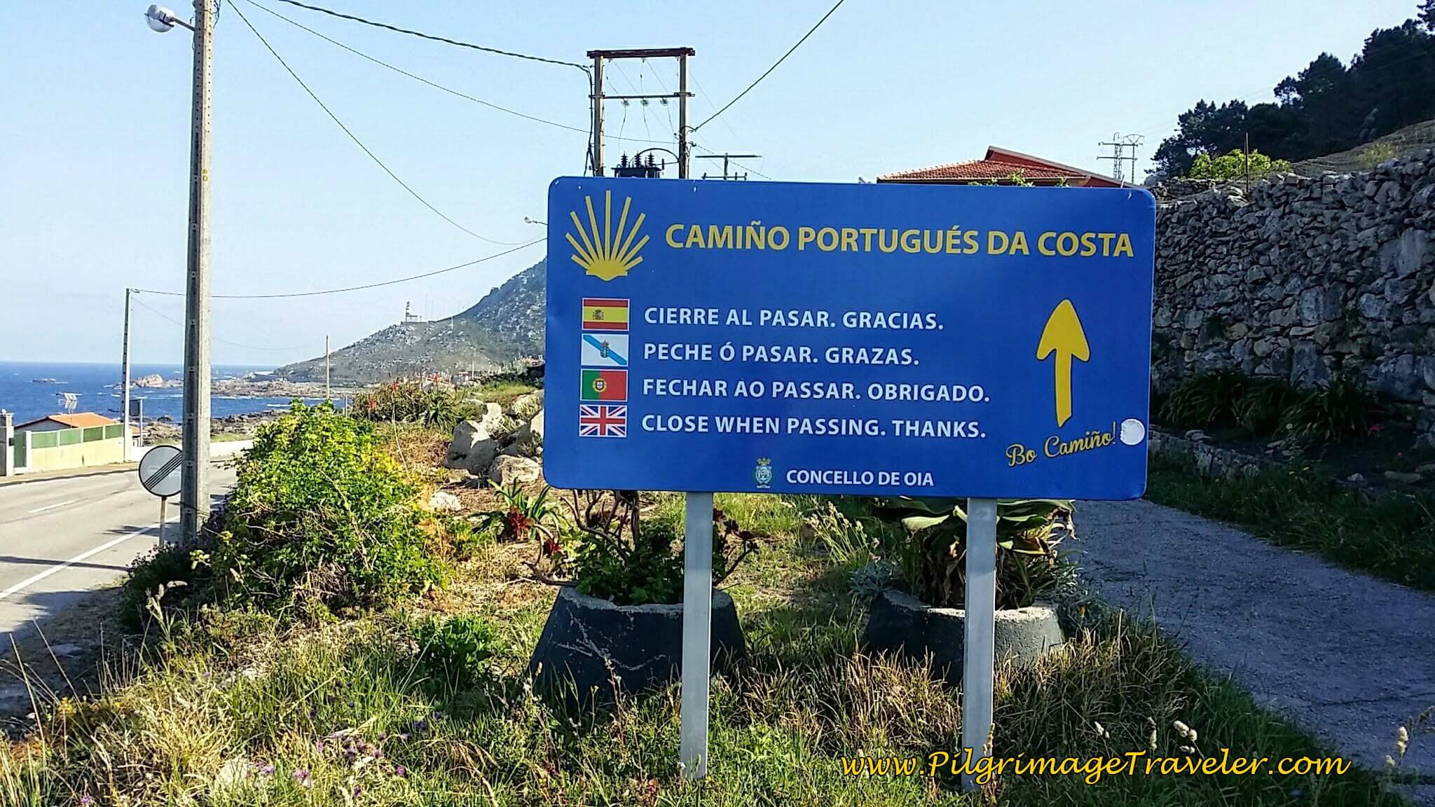 Turn Right from PO-552 Here on day twenty of the Portuguese Way, Coastal Route Turn Right from PO-552 Here on day twenty of the Portuguese Way, Coastal Route