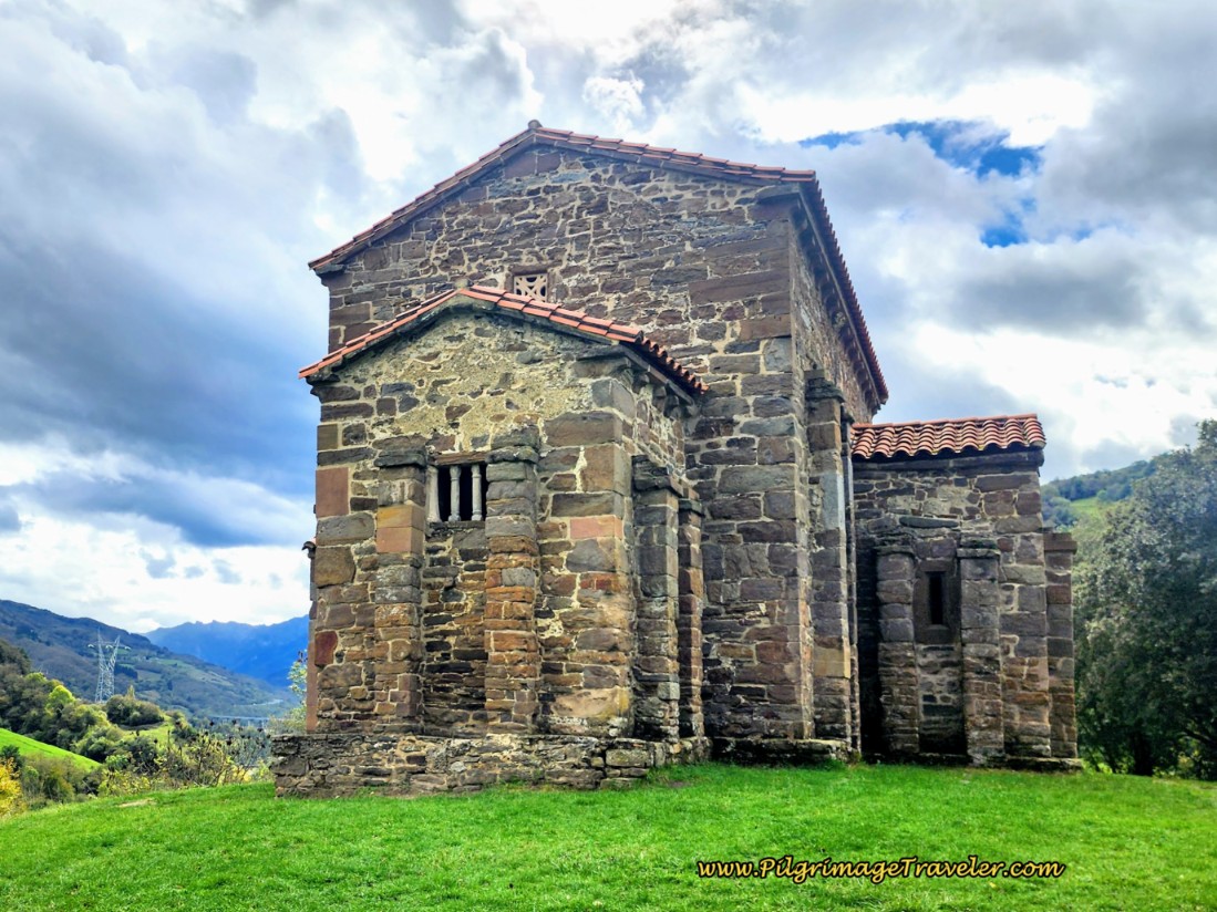 Santa Cristina de Lena Rear View Santa Cristina de Lena Rear View