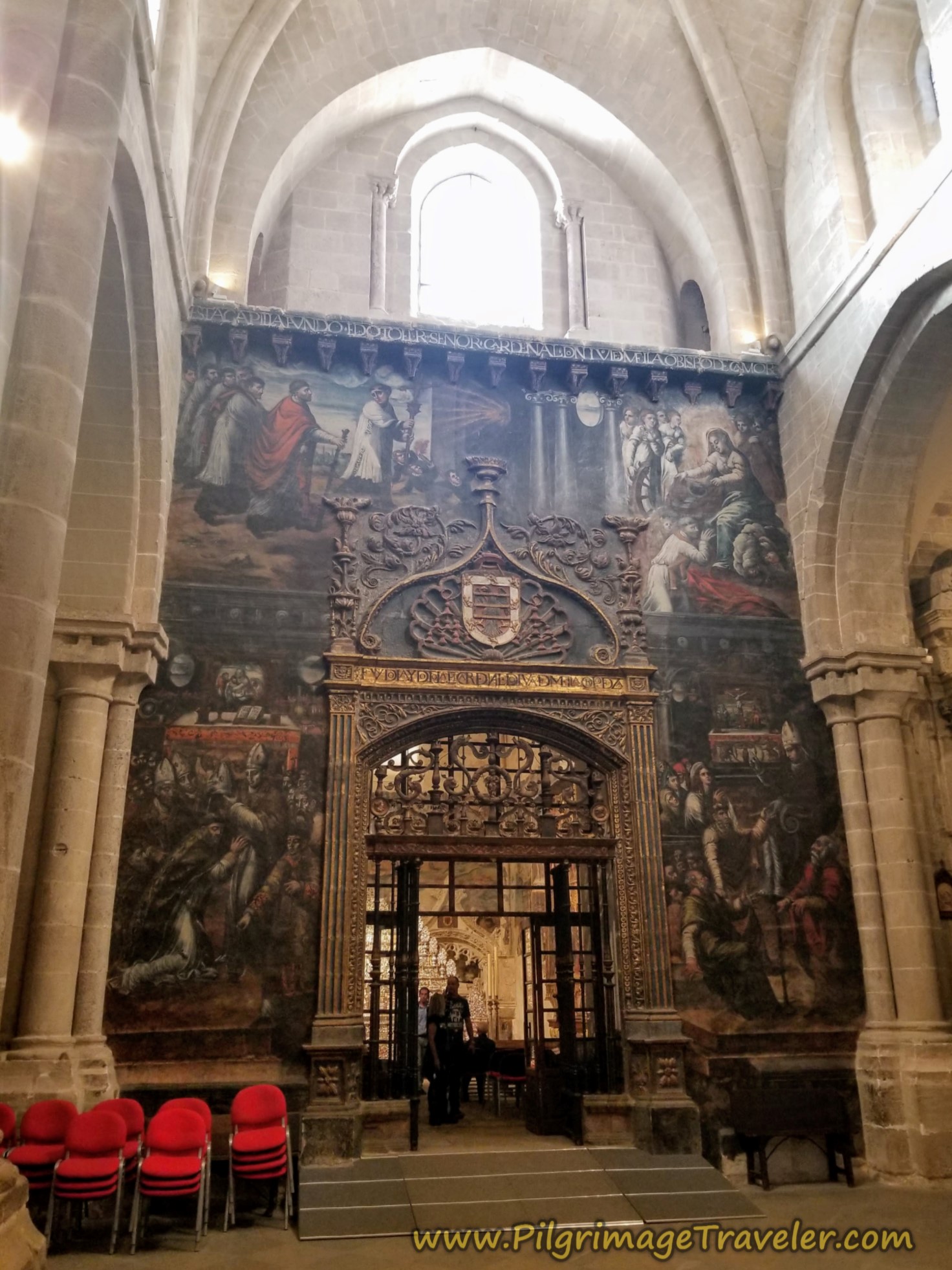 Entryway to the Chapel of San Ildefonso