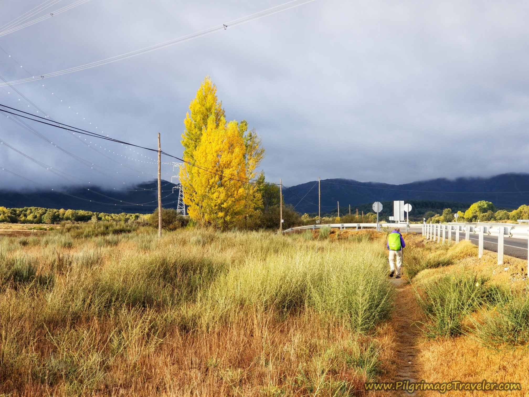 Safe on the Shoulder of the N-525