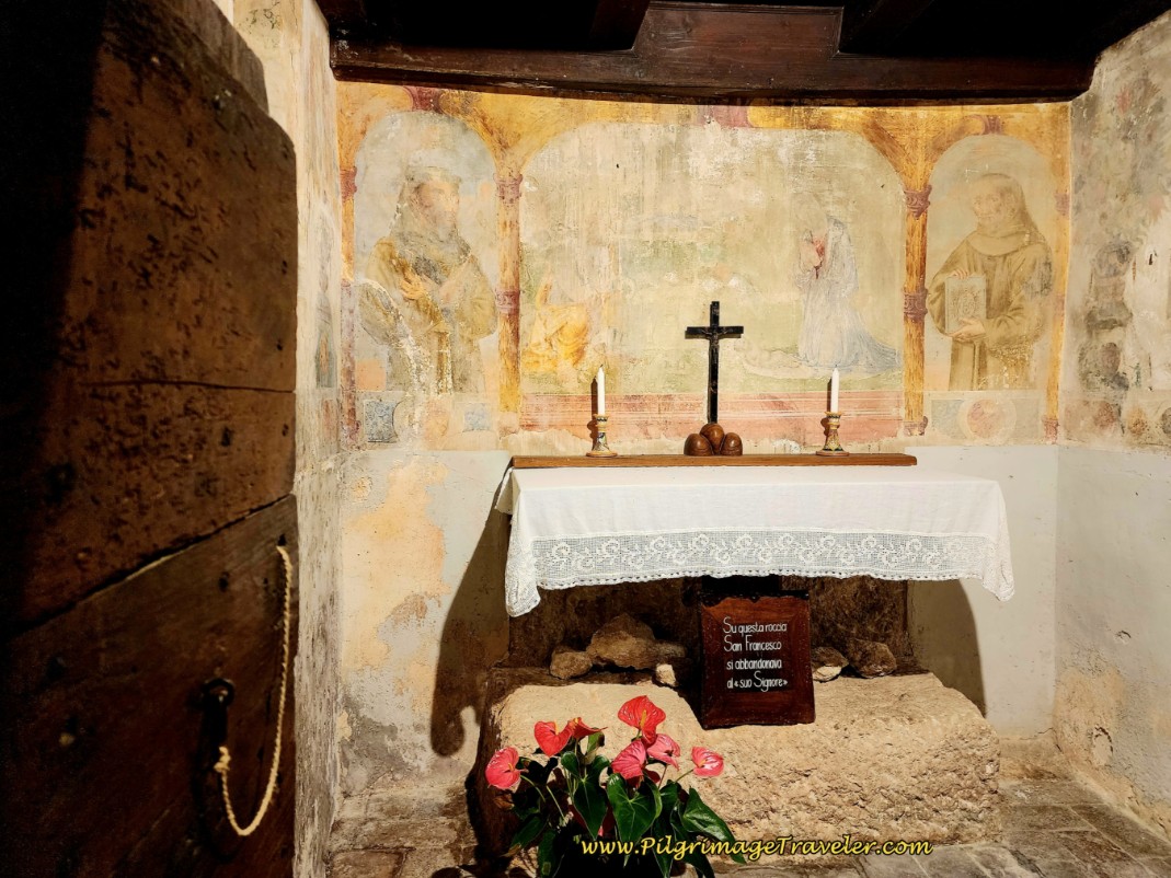 Way of St. Francis: Day Fifteen, Spoleto to Macenano - Roccia di San Francesco, Convento di San Francesco, Monteluco