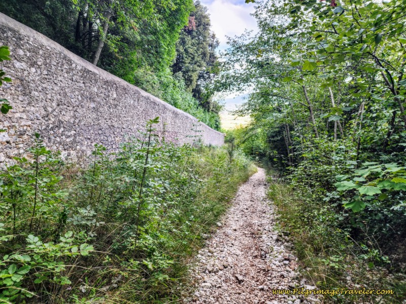 Trail Follows the Eremo Walls Way of St. Francis: Day Thirteen, Trevi to Poreta - Trail Follows the Eremo Francescano delle Allodole Wall
