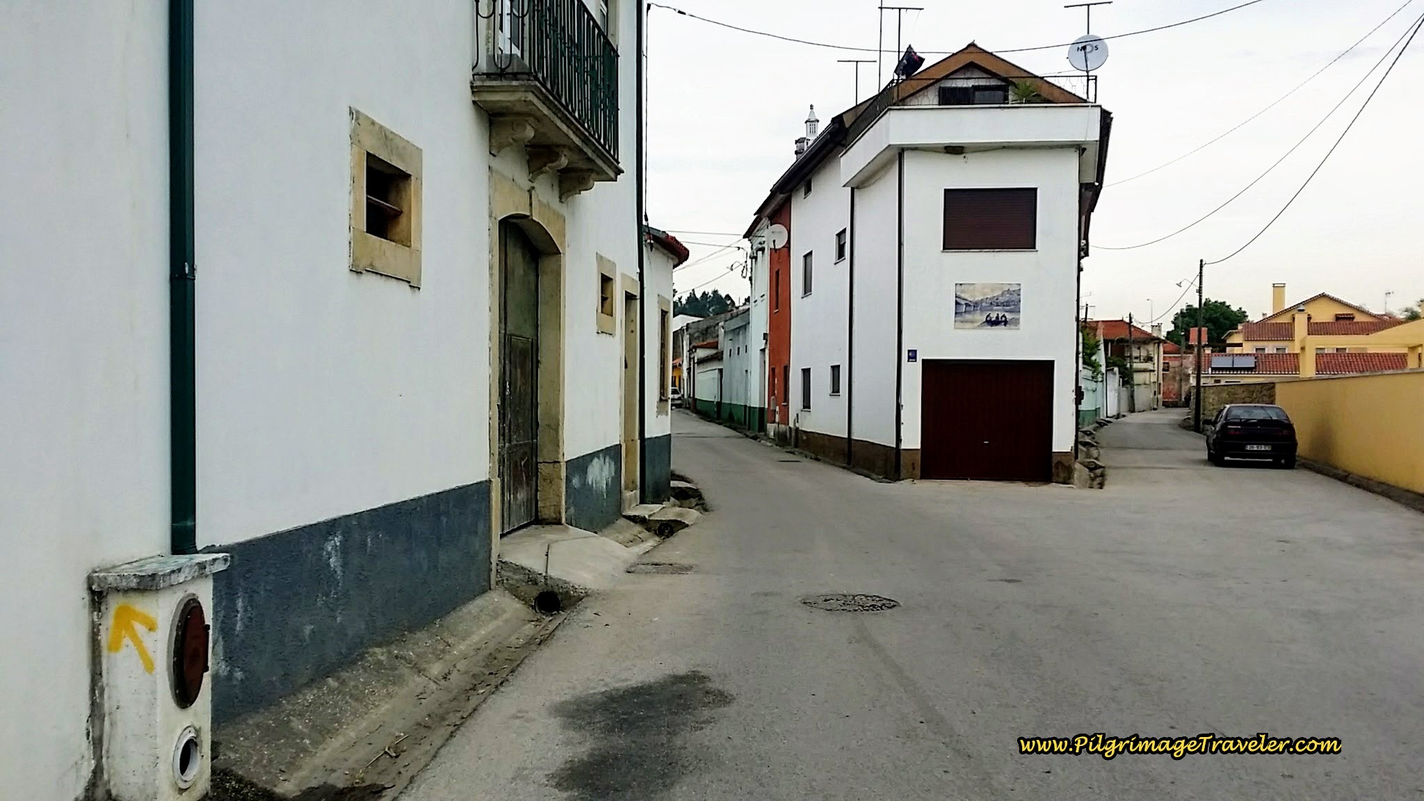Turn Left Here onto the Rua Nossa Senhora da Esperança