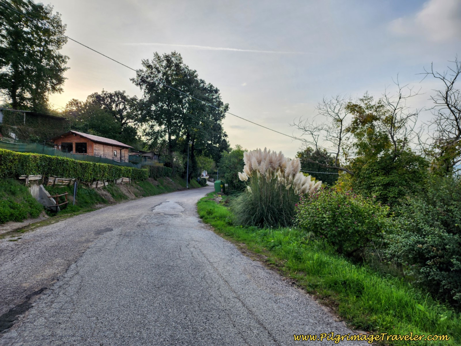 SP205 Pavement, Way of St Francis Pietralunga to Gubbio SP205 Pavement, Way of St Francis Pietralunga to Gubbio