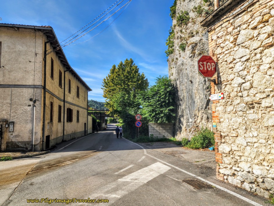 Way of St. Francis: Day Sixteen, Macenano to Piediluco - Arrone Fortress Rock