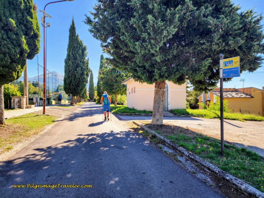Way of St. Francis: Day Seventeen, Piediluco to Poggio Bustone - Cimitero Comunale Le Casette