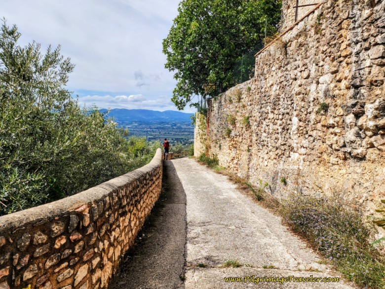 Way of St. Francis: Day Fourteen, Poreta to Spoleto - Rocca Medievale di Santa Maria
