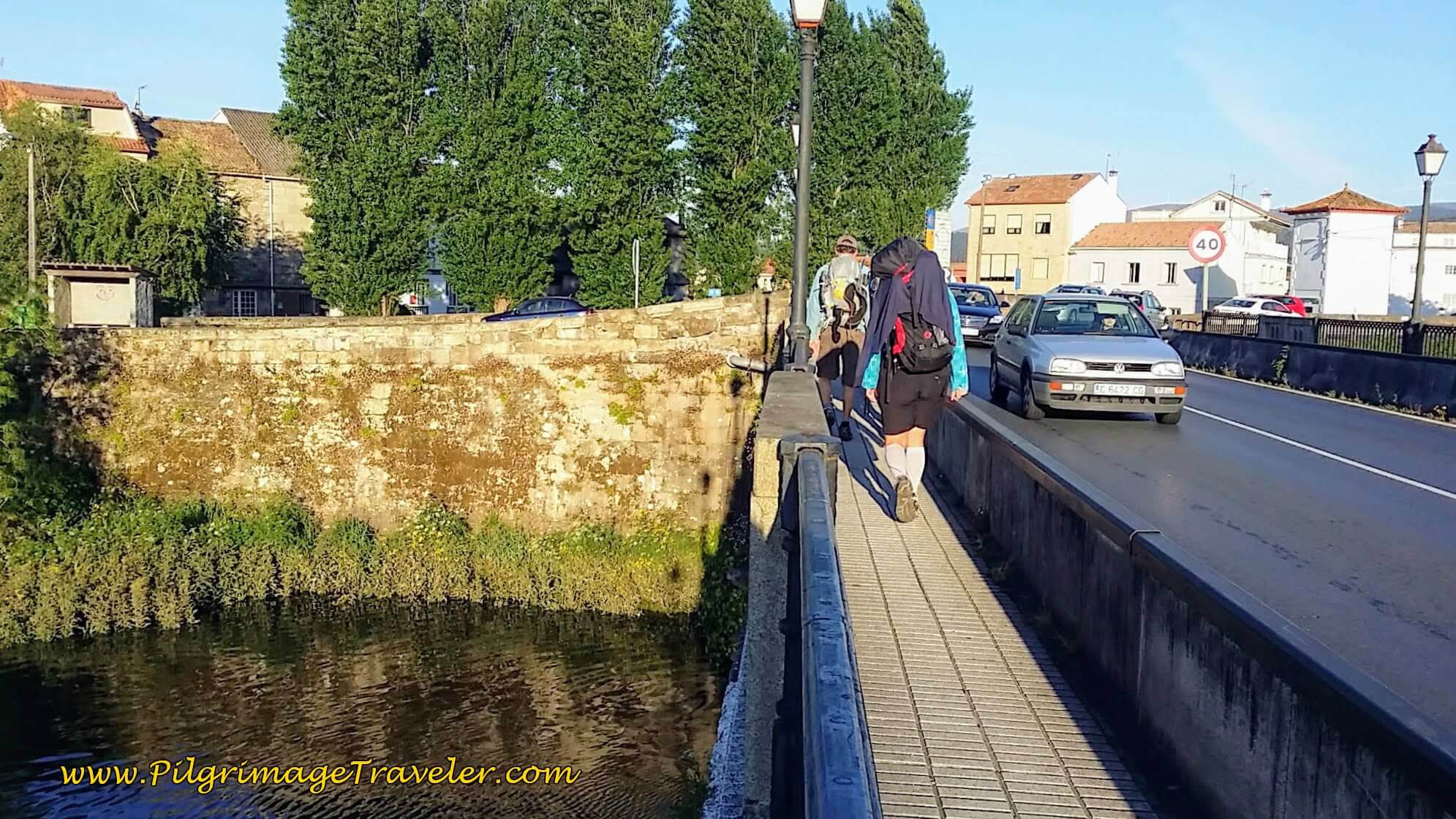 Cross the Río Ulla and Walk into Padrón on Day Twenty-Four, Portuguese Way