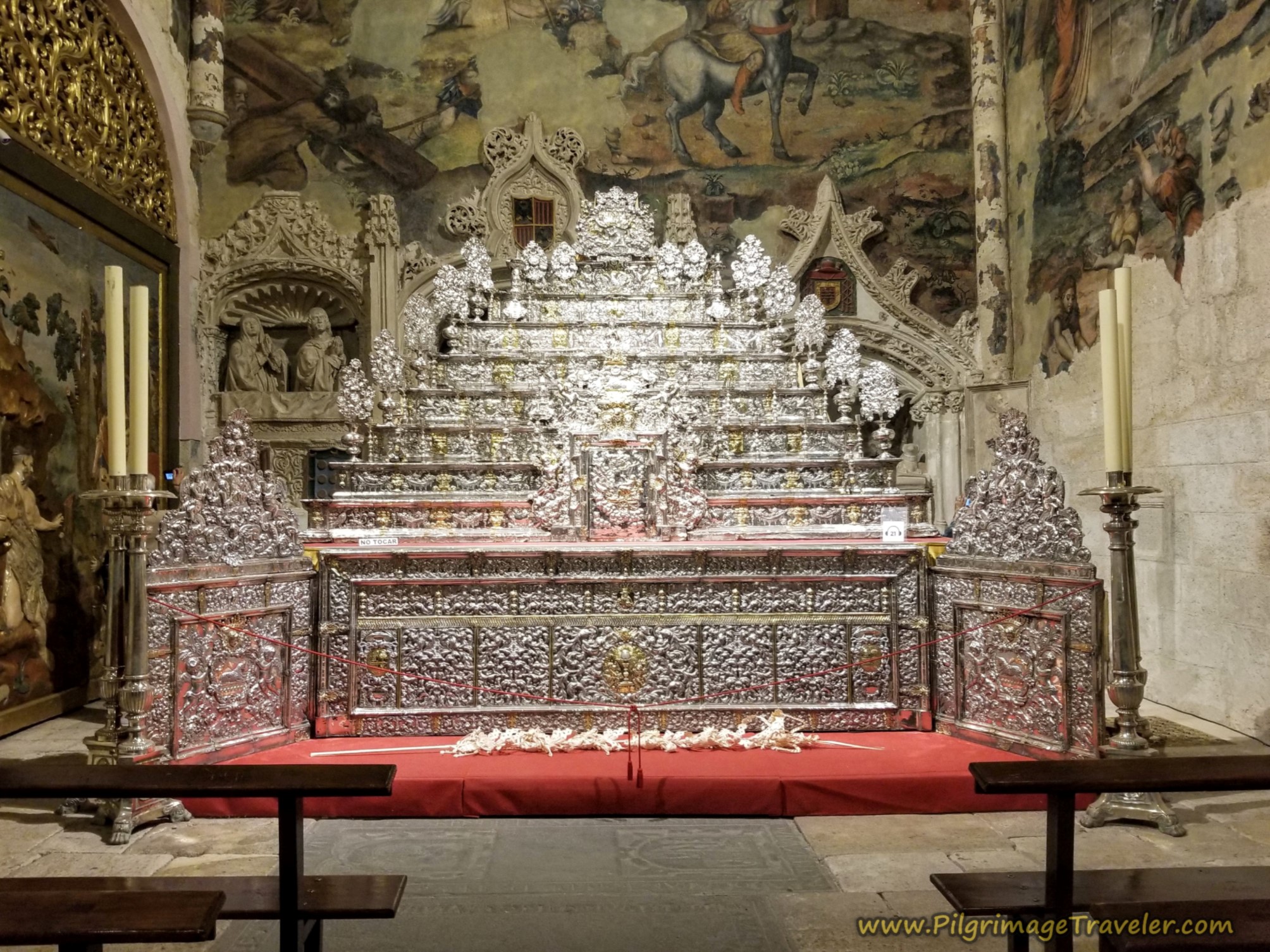 Silver Altarpiece, Chapel of San Ildefonso, Cathedral of Zamora, Spain