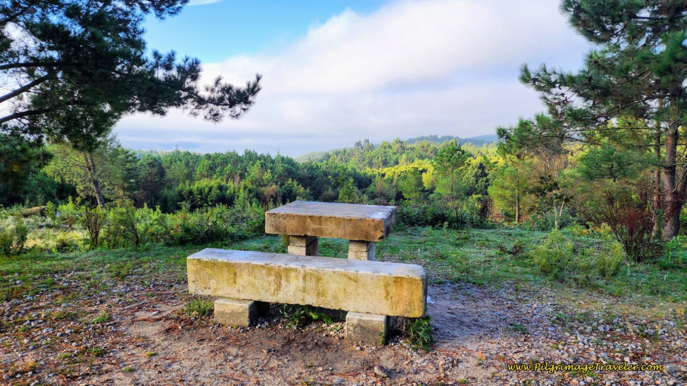 Second, Unnamed Mirador with Picnic Table