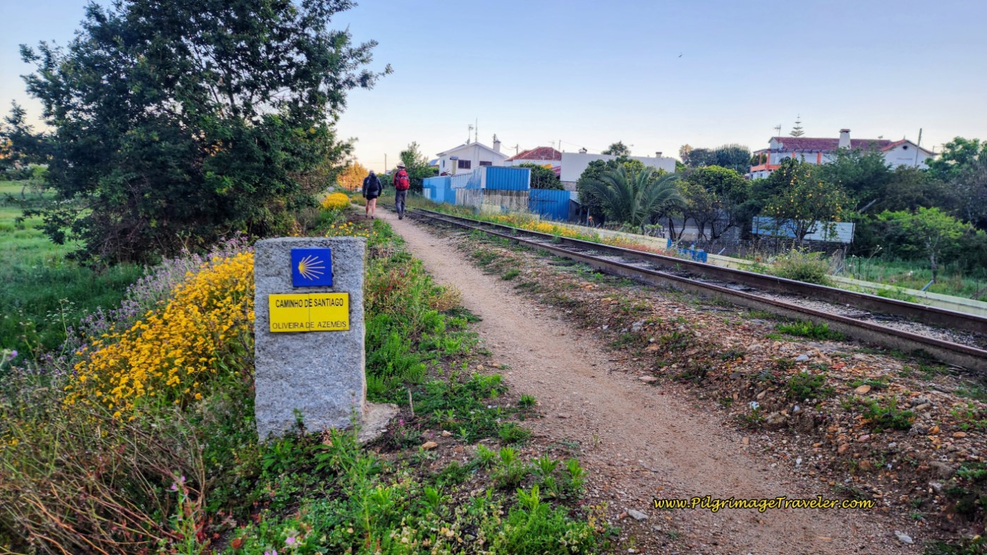 Waymark Along the Railroad Track