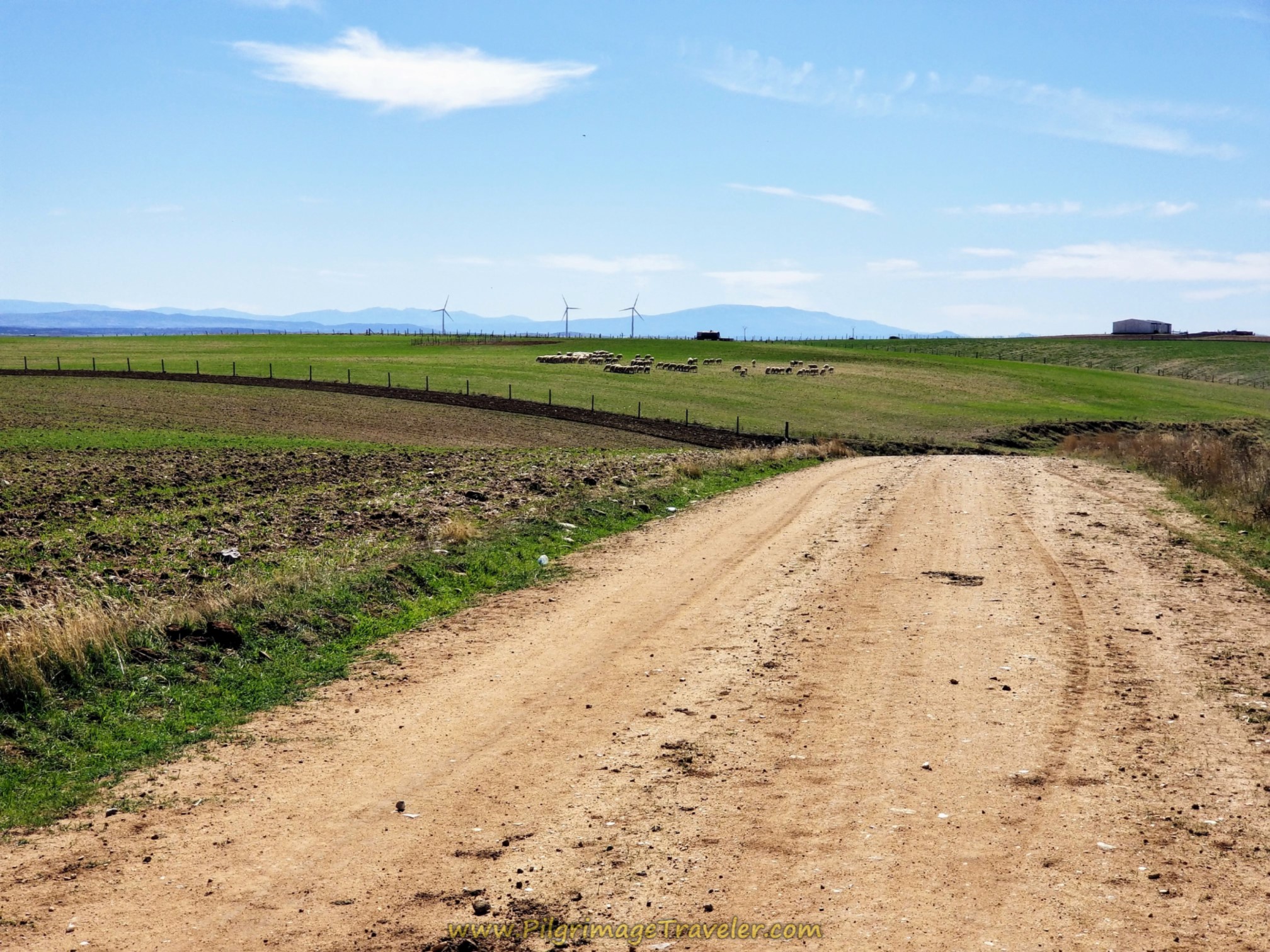 Mountainous Terrain to the West