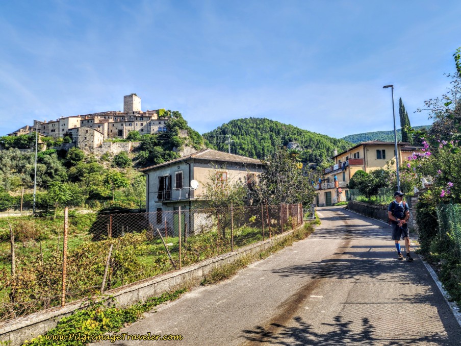 Way of St. Francis: Day Sixteen, Macenano to Piediluco - Castello di Arrone
