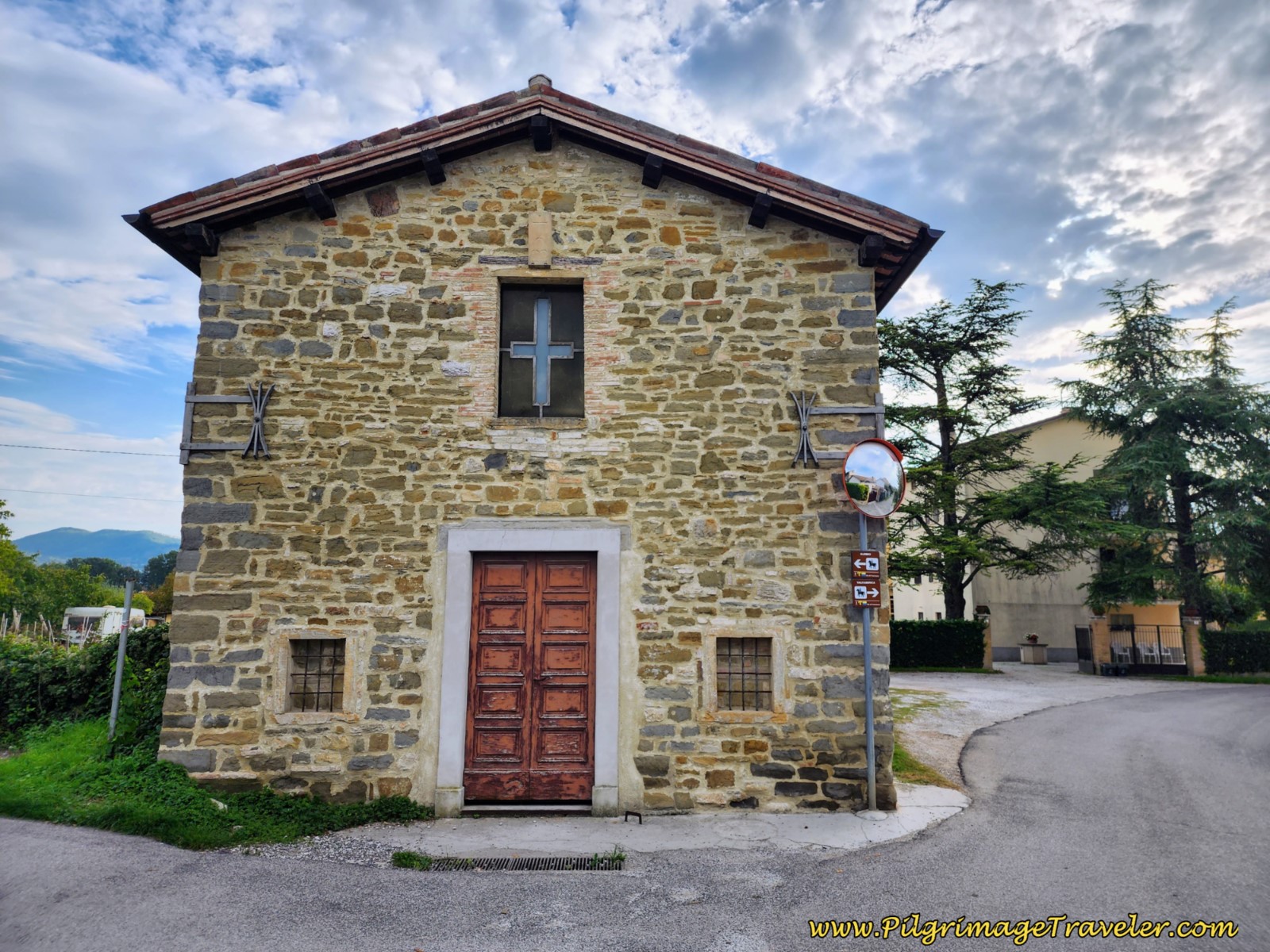 Chiesa di Santa Maria Assunta, day eight, Way of St. Francis, Gubbio to Biscina