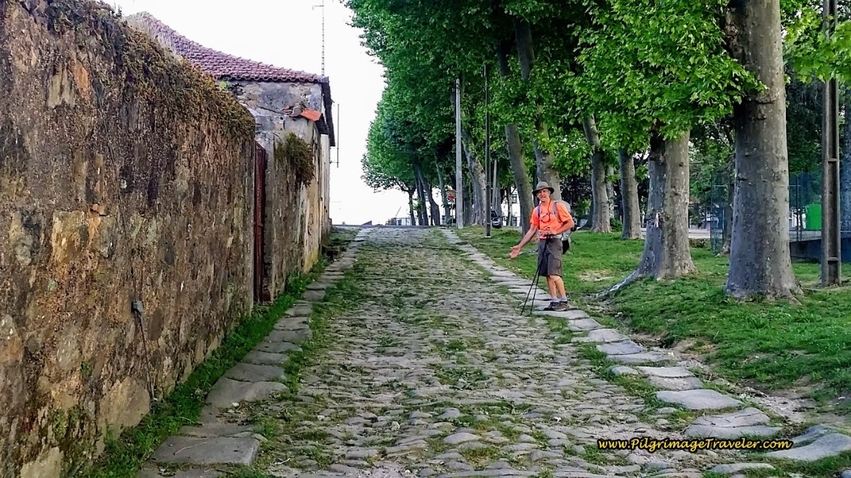 Rich on the Roman Road on Day Fourteen of the Portuguese Way