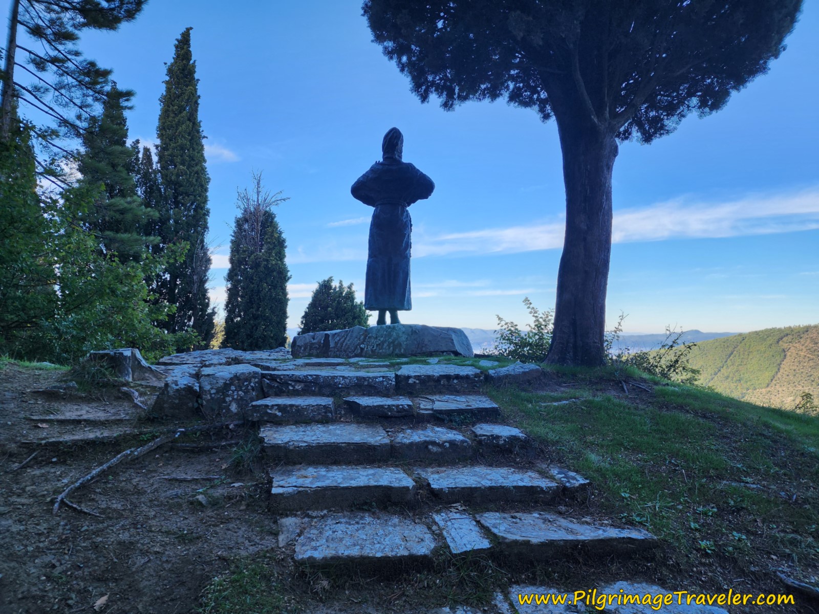St. Francis Overlooks the Eremo