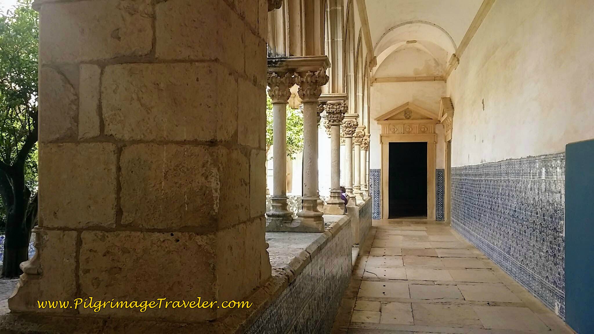 Lower Level of the Main Cloister, Different View, Convent of Christ, Tomar