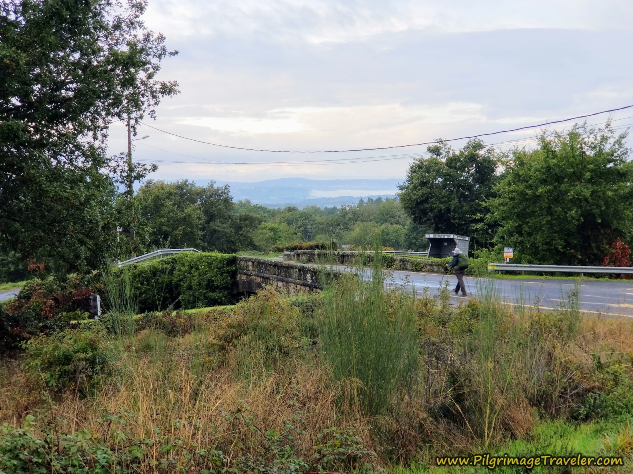 Cross Railroad Tracks on a Bridge