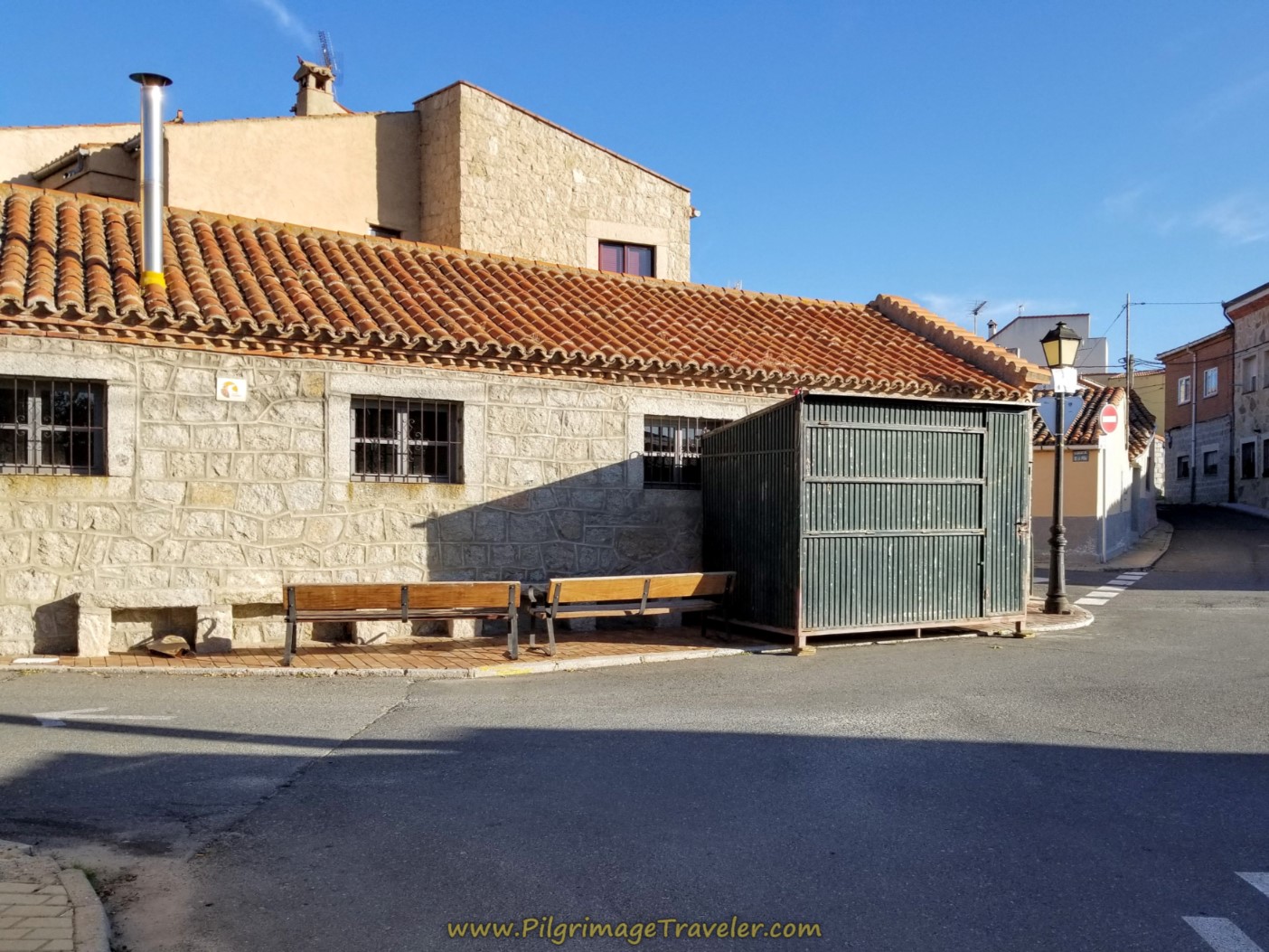 Left Turn in Narrillos de San Leonardo Left Turn in Narrillos de San Leonardo