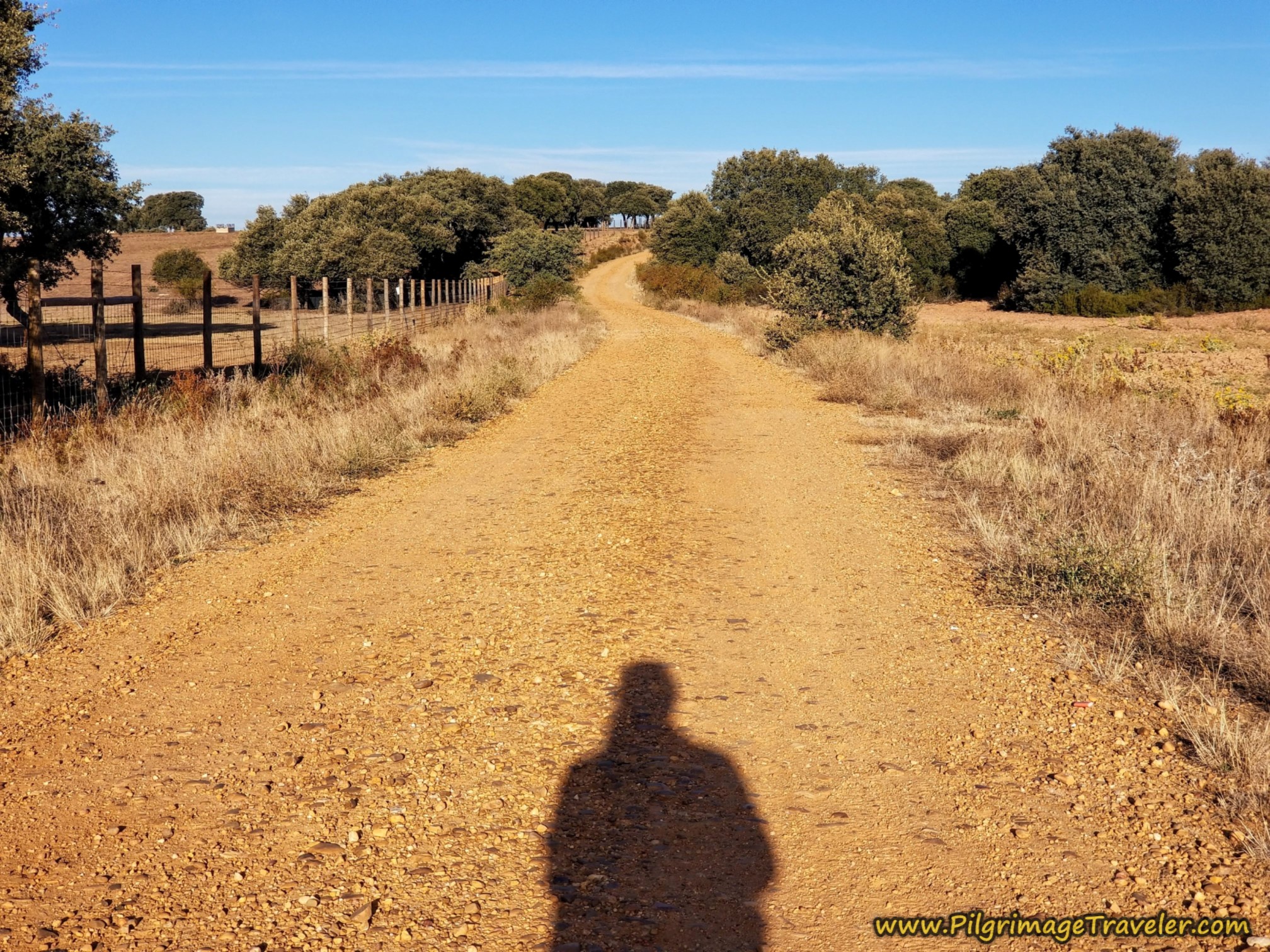 Hilly Terrain on the Camino Sanabrés from Granja de Moreruela to Tábara