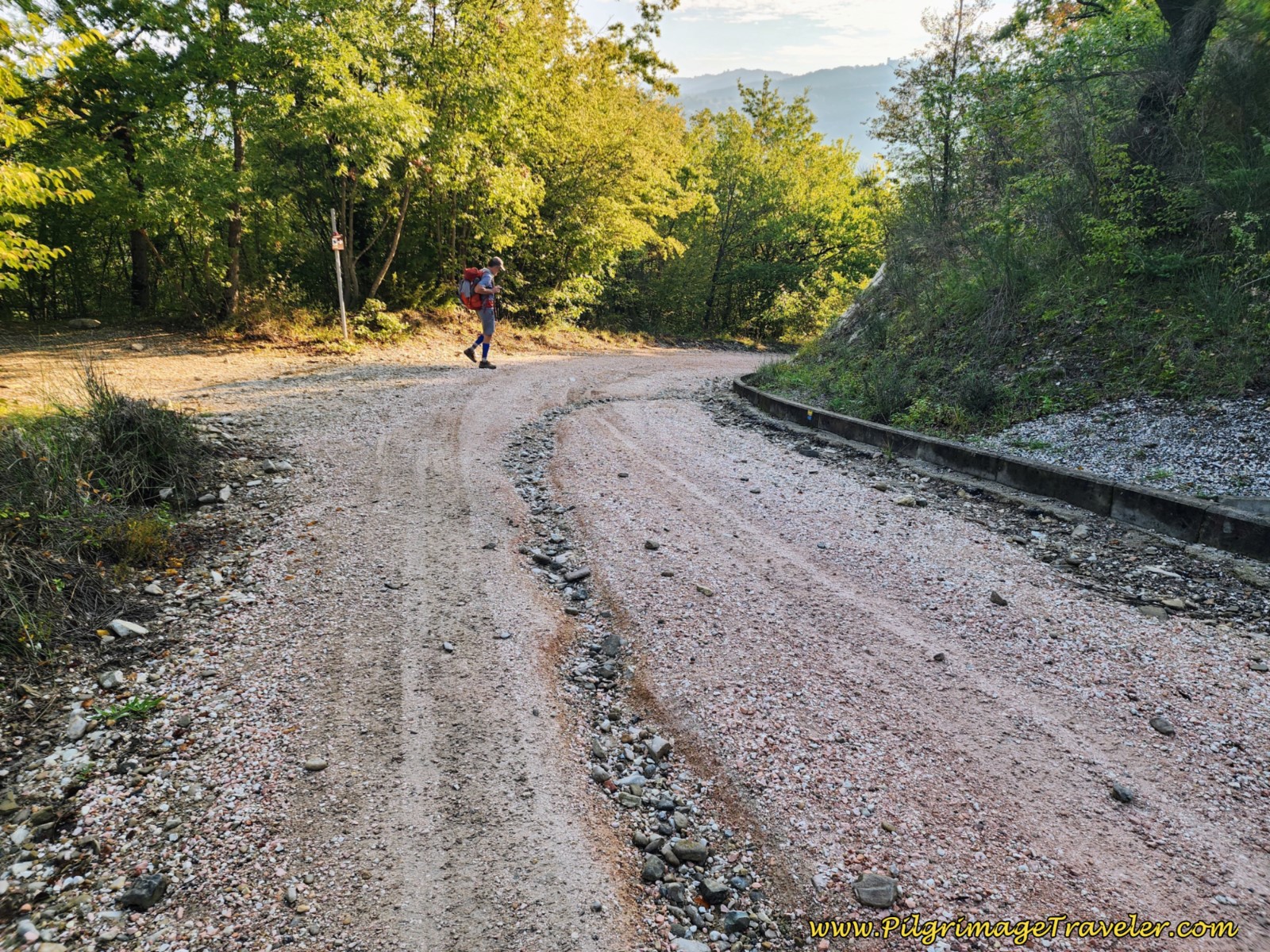 Join Gravel Lane at T-Intersection 