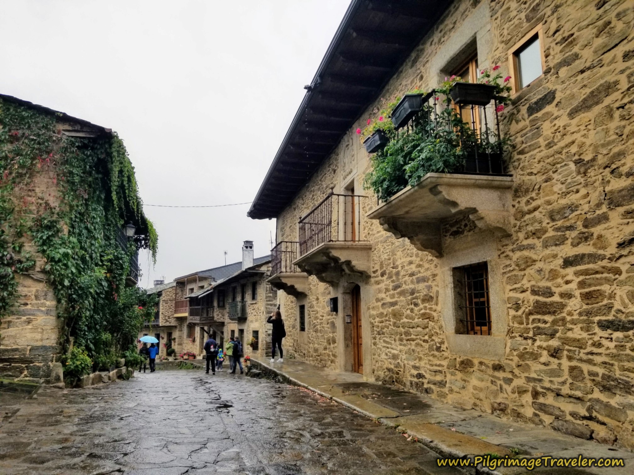 Plaza Mayor, Heading Down the Calle San Bernardo, Puebla de Sanabria