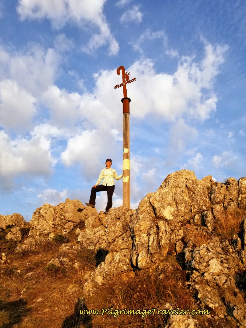 Elle at La Cruz de San Salvador