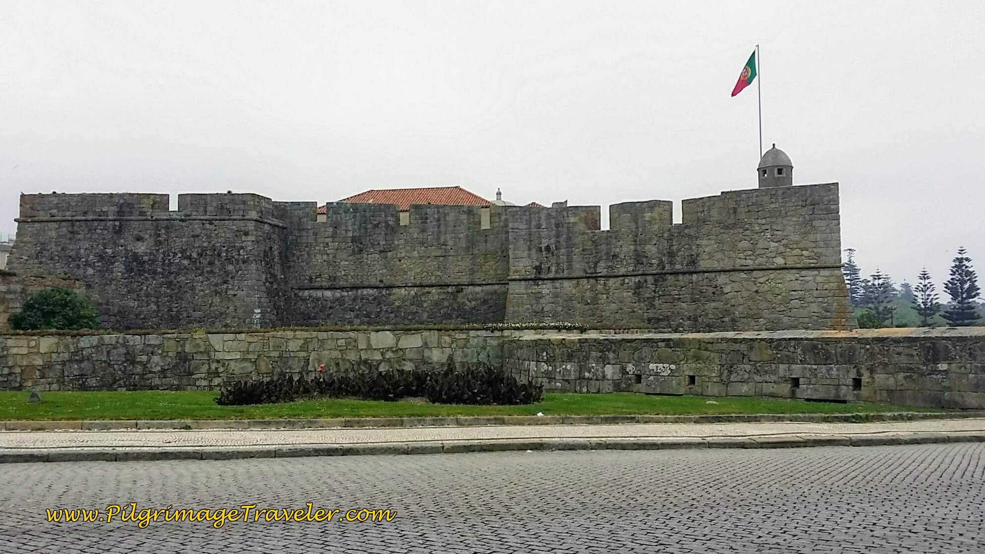 Fortaleza de São João da Foz on day fifteen of the Camino Portugués on the Senda Litoral