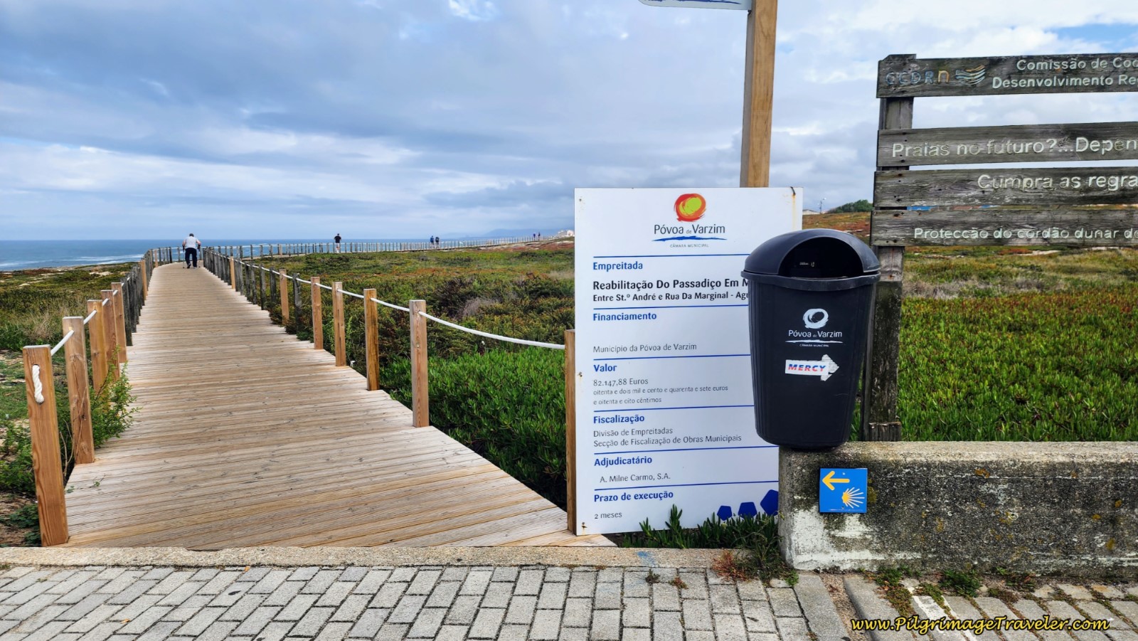 Boardwalk Ends at Hotel, Starts Here again