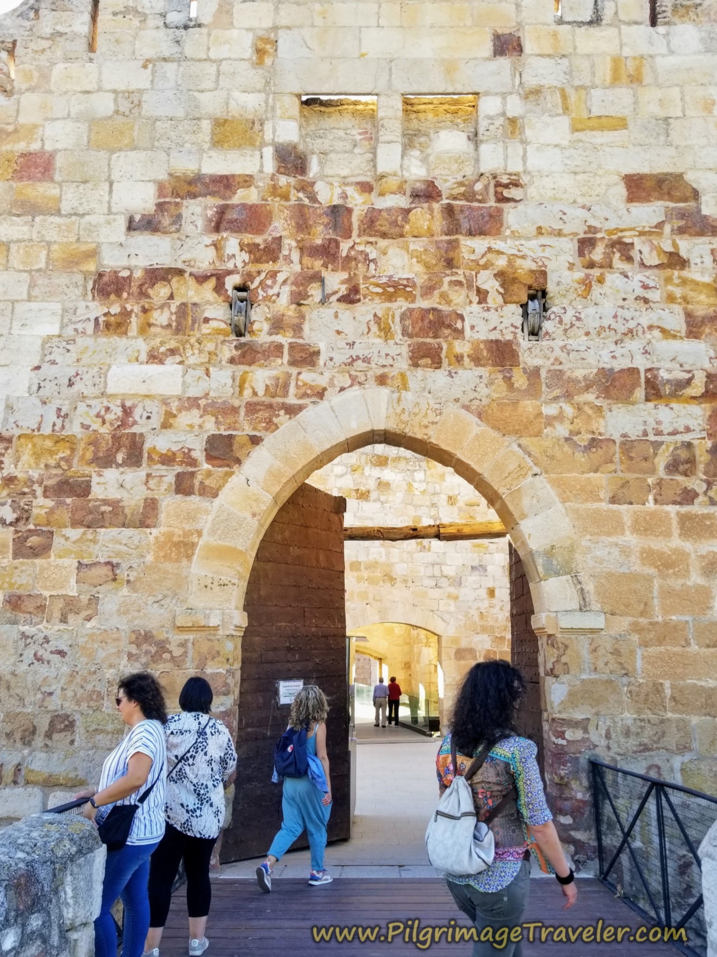 Entrance to the Zamora Castle