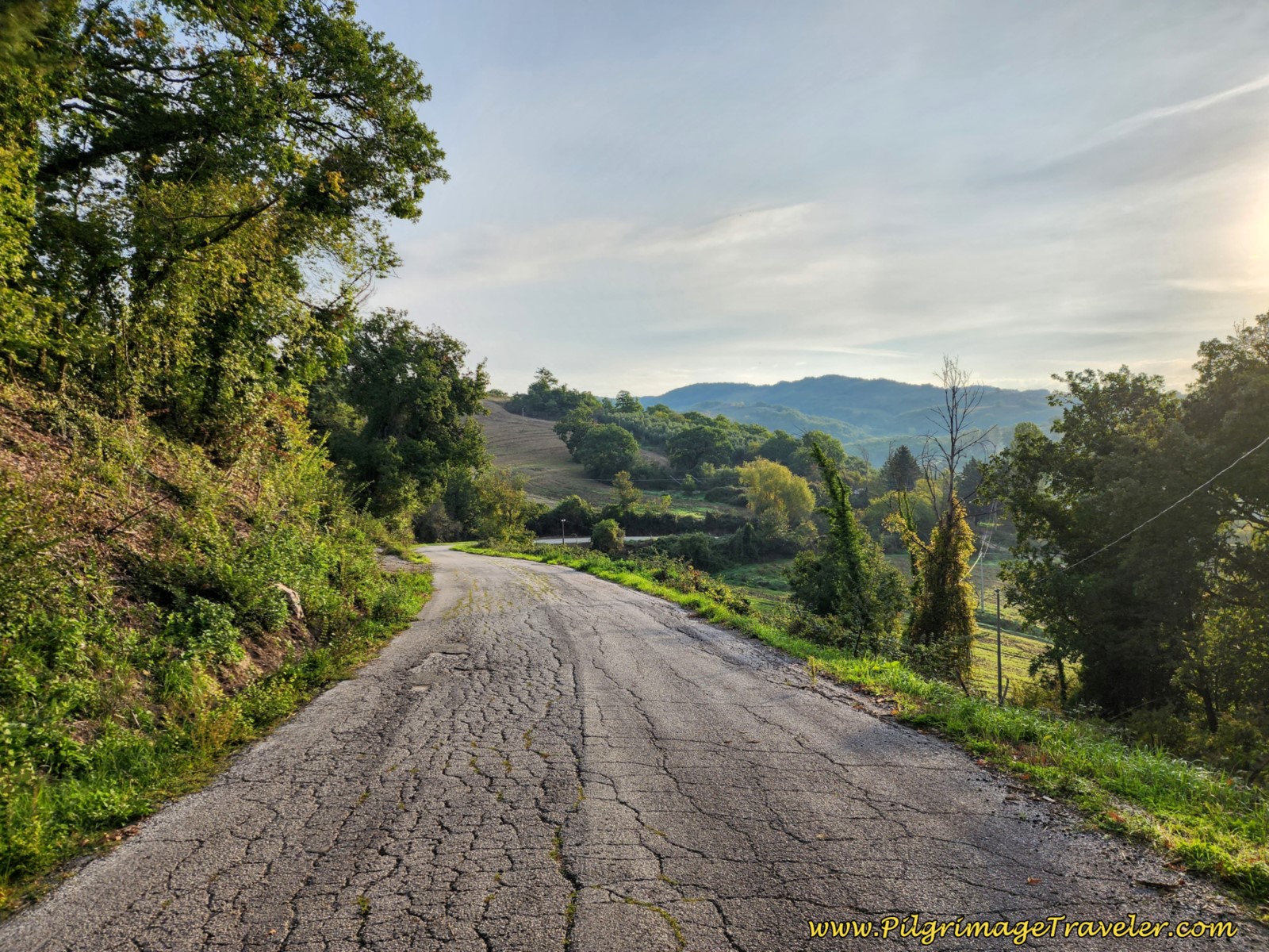 Continuing Downhill From the First Climb Continuing Downhill From First Climb